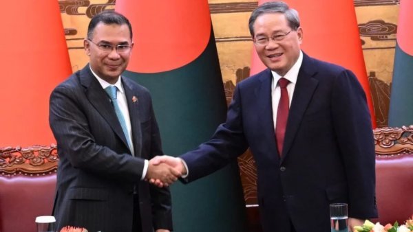 প্রধানমন্ত্রী তারেক রহমান-লি ছিয়াংয়ের দ্বিপক্ষীয় বৈঠক অনুষ্ঠিত