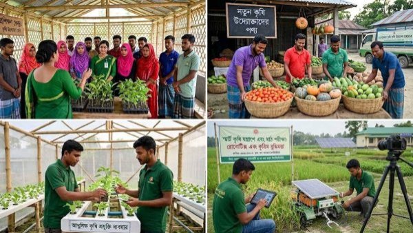 দেশে ২০ হাজার কৃষি উদ্যোক্তা তৈরির উদ্যোগ সরকারের