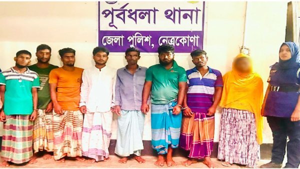 অশ্লীল ভিডিও ধারণ ও প্রচারের অভিযোগে ৮ জন আটক