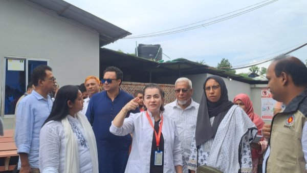 রোহিঙ্গা ক্যাম্প পরিদর্শন করল সংসদীয় কমিটির প্রতিনিধিদল