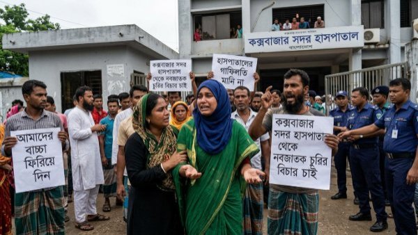 কক্সবাজার জেলা সদর হাসপাতাল থেকে নবজাতক চুরির অভিযোগ