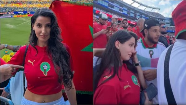 মরক্কোর বিদায়ে কান্নায় ভেঙে পড়লেন নোরা ফাতেহি
